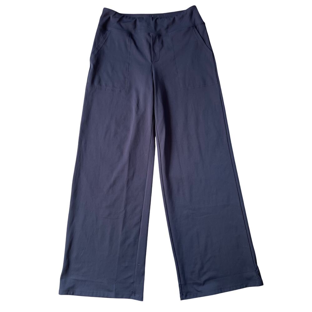 G4 Free Women's Yoga Pant. Navy Blue Flare Leg. Size Large